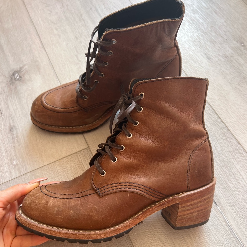 7.5 Redwing Clara brown leather boot